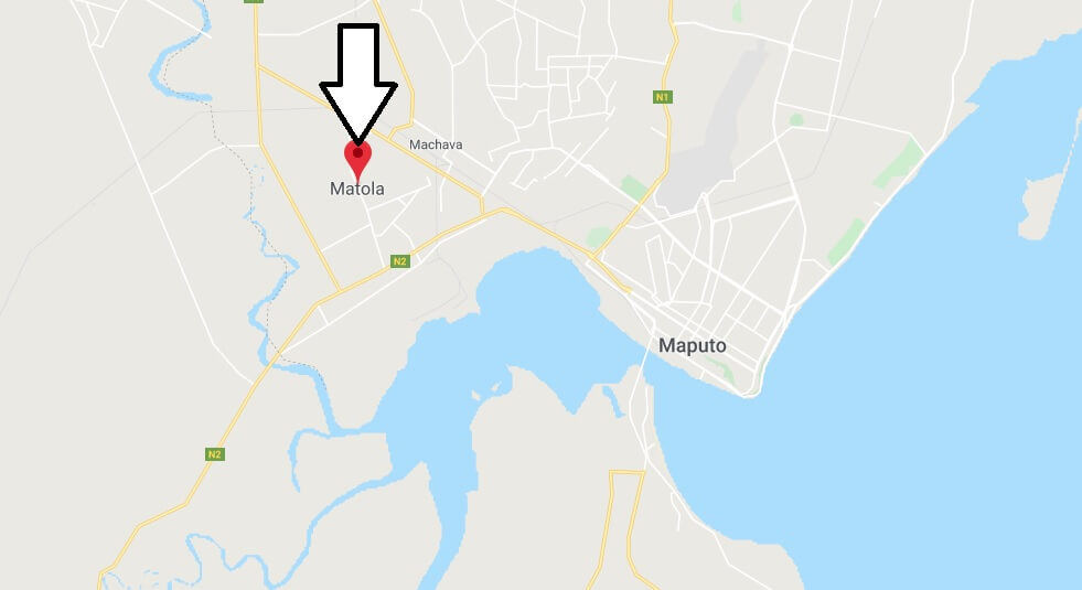 Where is Matola Located? What Country is Matola in? Matola Map