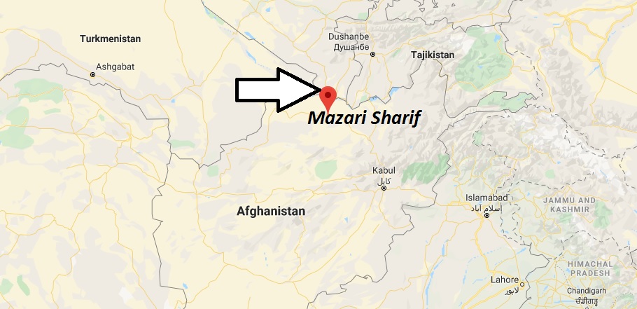 Where is Mazari Sharif Located? What Country is Mazari Sharif in? Mazari Sharif Map