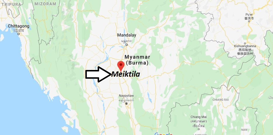 Where is Meiktila Located? What Country is Meiktila in? Meiktila Map
