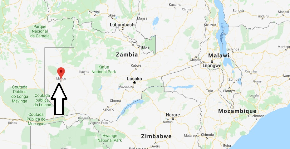 Where is Mongu Located? What Country is Mongu in? Mongu Map