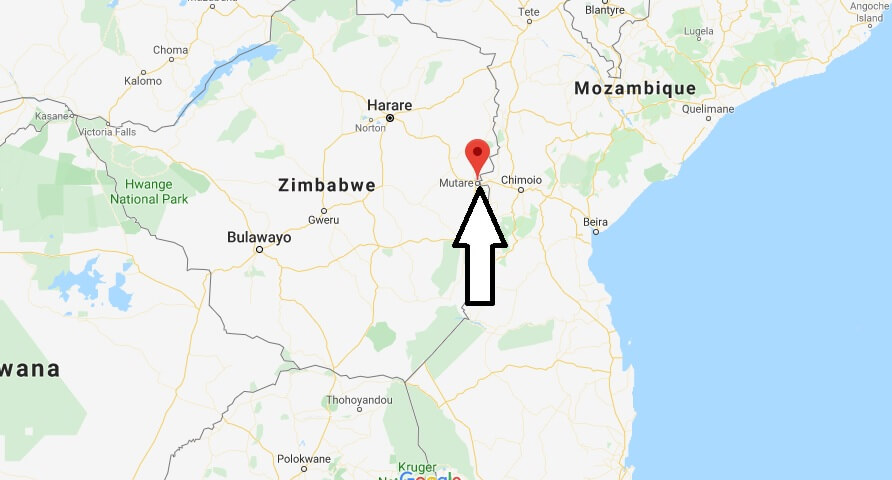 Where is Mutare Located? What Country is Mutare in? Mutare Map