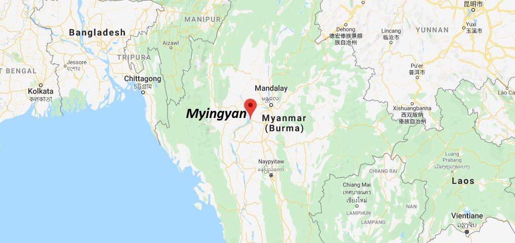 Where is Myingyan Located? What Country is Myingyan in? Myingyan Map