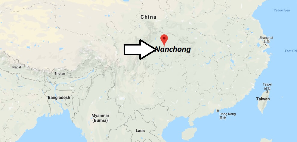 Where is Nanchong Located? What Country is Nanchong in? Nanchong Map