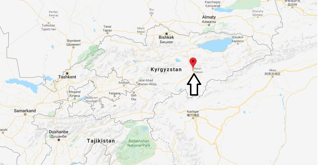 Where is Naryn Located? What Country is Naryn in? Naryn Map