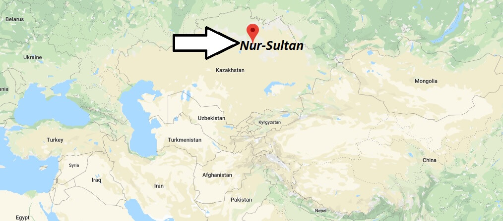 Where is Nur-Sultan Located? What Country is Nur-Sultan in? Nur-Sultan Map