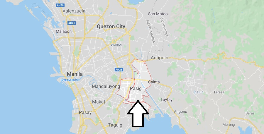 Where is Pasig Located? What Country is Pasig in? Pasig Map