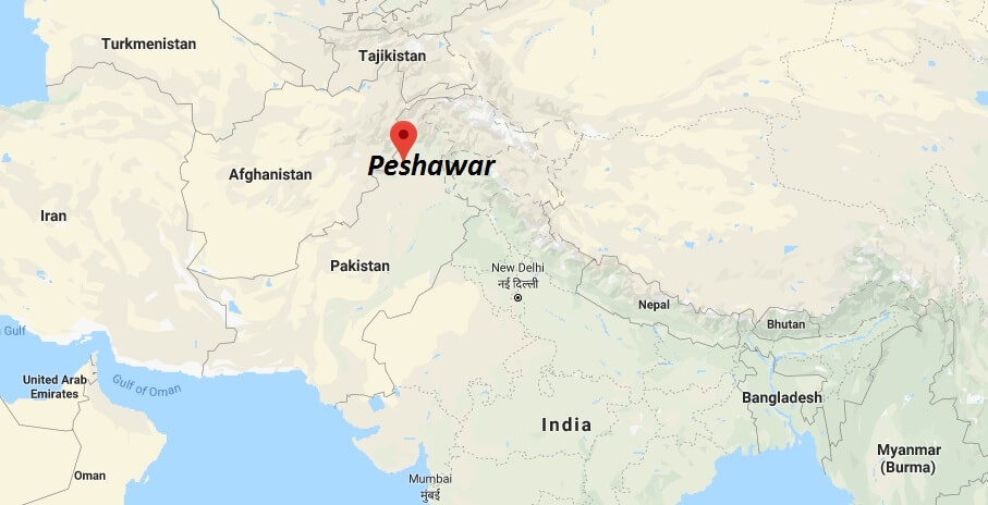 Where is Peshawar Located? What Country is Peshawar in? Peshawar Map