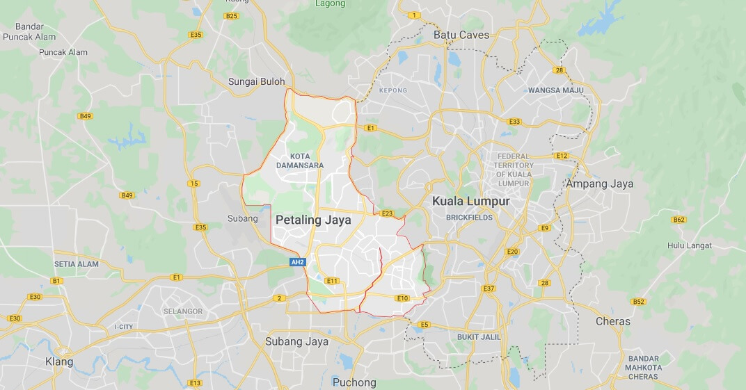 Where is Petaling Jaya Located? What Country is Petaling Jaya in? Petaling Jaya Map