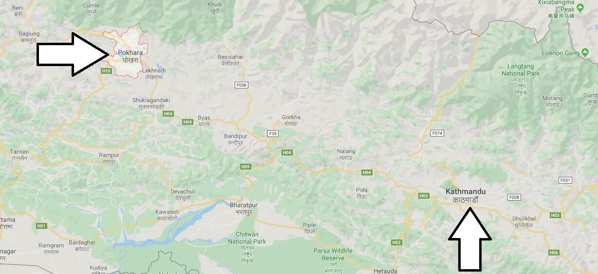 Where is Pokhara Located? What Country is Pokhara in? Pokhara Map