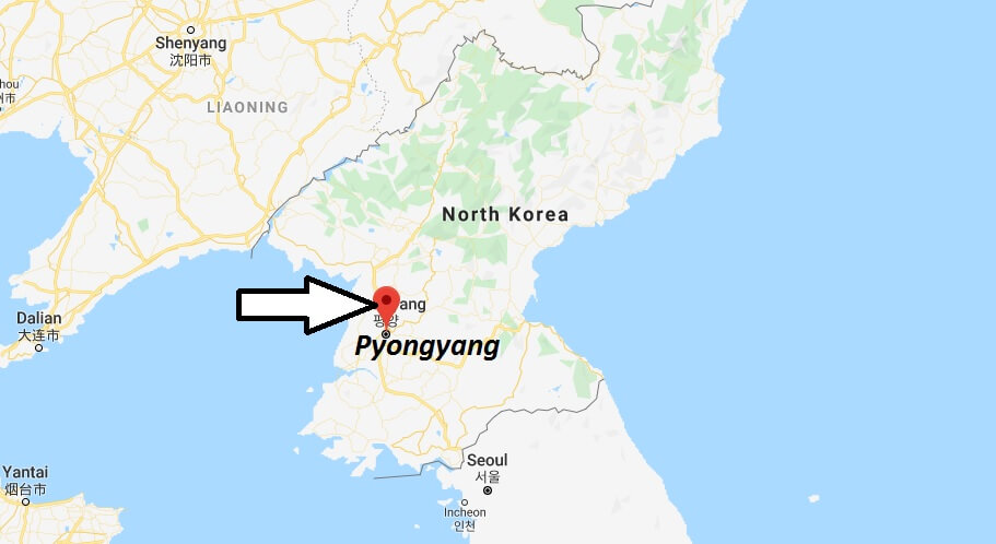 Where is Pyongyang Located? What Country is Pyongyang in? Pyongyang Map