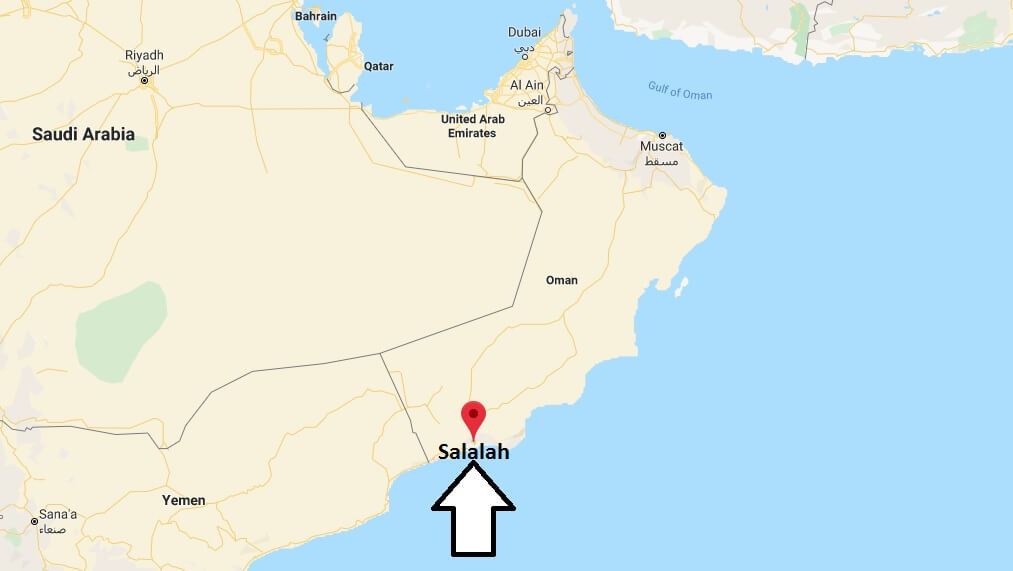 Where is Salalah Located? What Country is Salalah in? Salalah Map