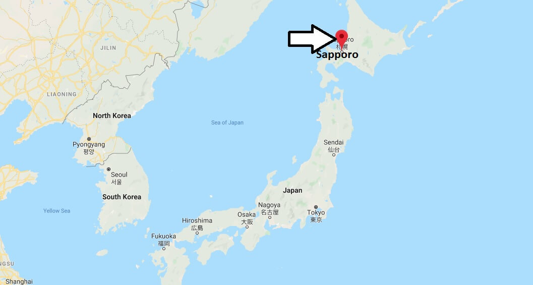 Where is Sapporo Located? What Country is Sapporo in? Sapporo Map