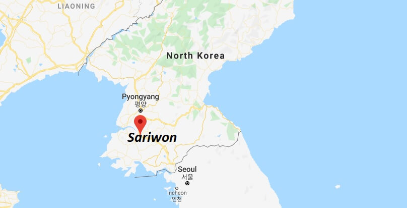 Where is Sariwon Located? What Country is Sariwon in? Sariwon Map