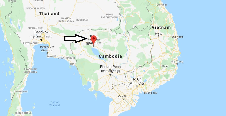 Where is Siem Reap Located? What Country is Siem Reap in? Siem Reap Map