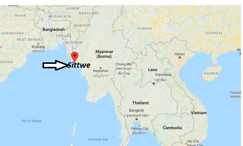 Where is Sittwe Located? What Country is Sittwe in? Sittwe Map