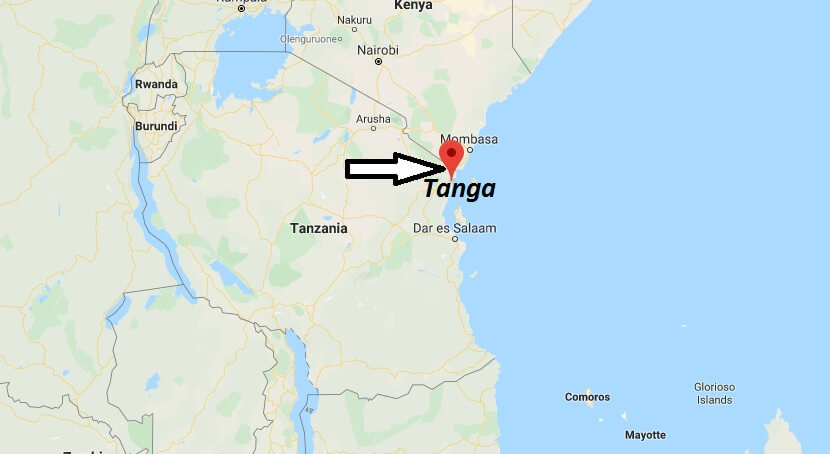 Where is Tanga, Tanzania Located? What Country is Tanga in? Tanga Map