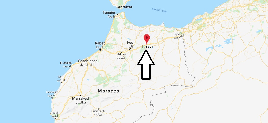 Where is Taza Located? What Country is Taza in? Taza Map