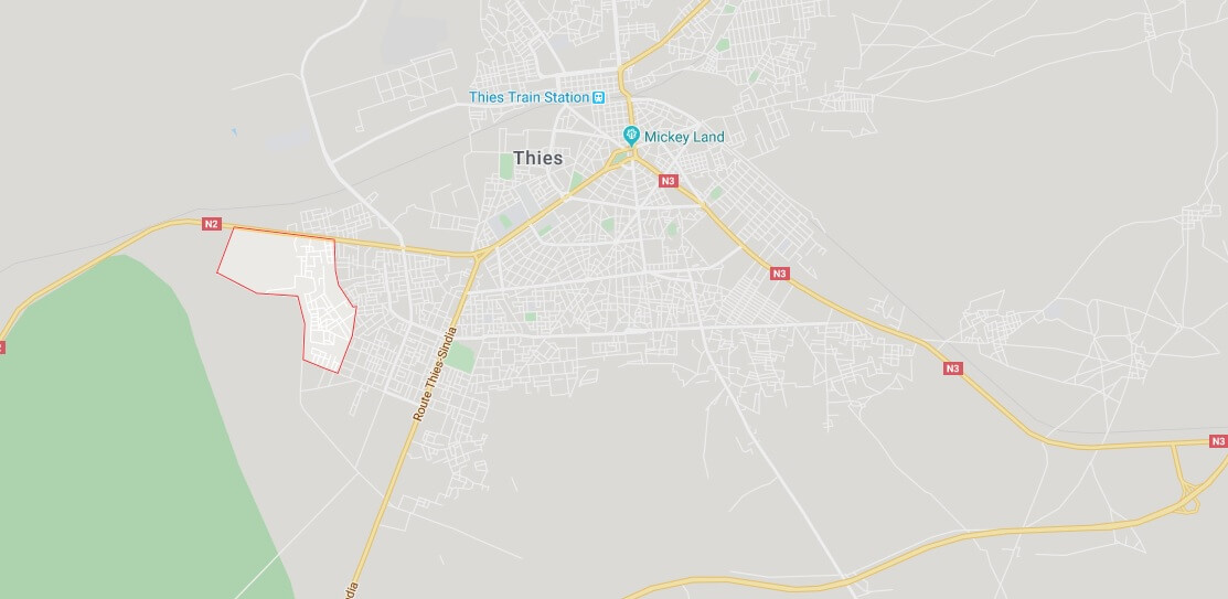Where is Thiès Located? What Country is Thiès in? Thiès Map