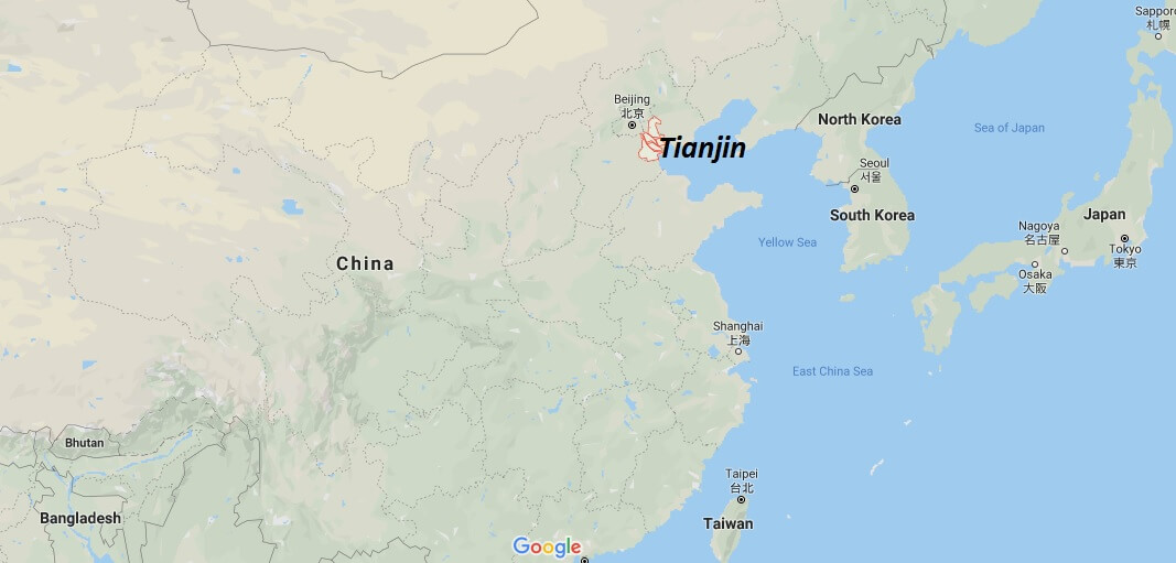 Where is Tianjin Located? What Country is Tianjin in? Tianjin Map