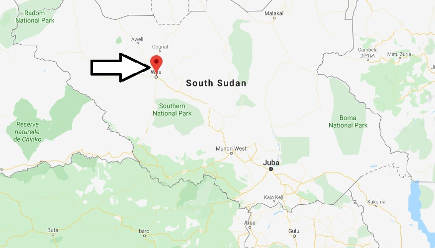 Where is Wau Located? What Country is Wau in? Wau Map