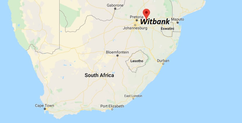 Where is Witbank Located? What Country is Witbank in? Witbank Map