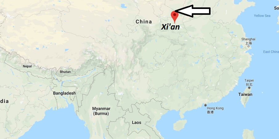 Where is Xi'an Located? What Country is Xi'an in? Xi'an Map