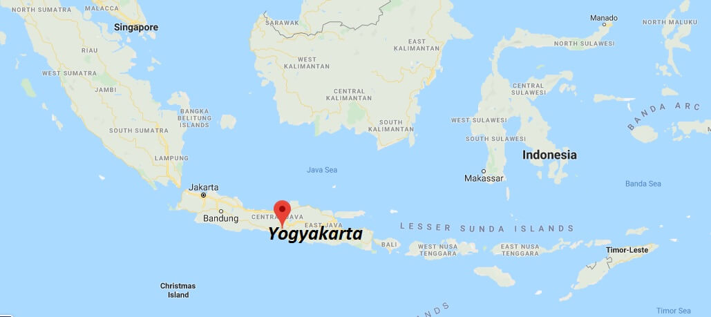 Where is Yogyakarta Located? What Country is Yogyakarta in? Yogyakarta Map