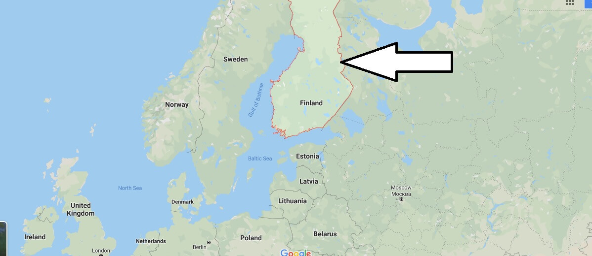 Finland on Map