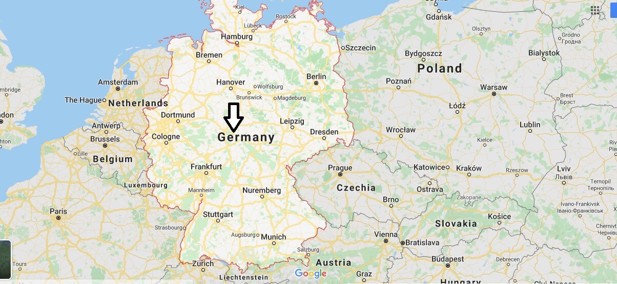 Germany on Map