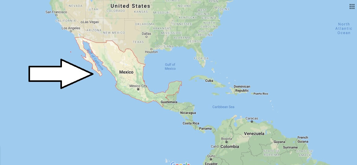 Mexico on Map