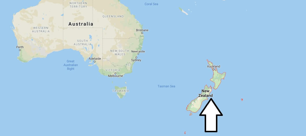 New Zealand on Map