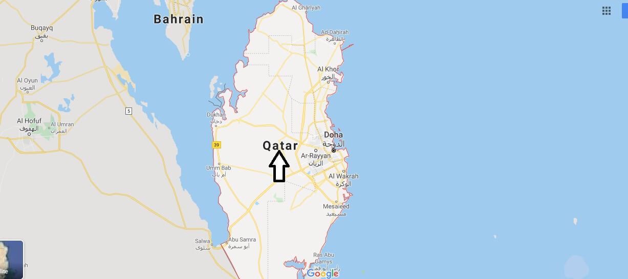 Qatar Map