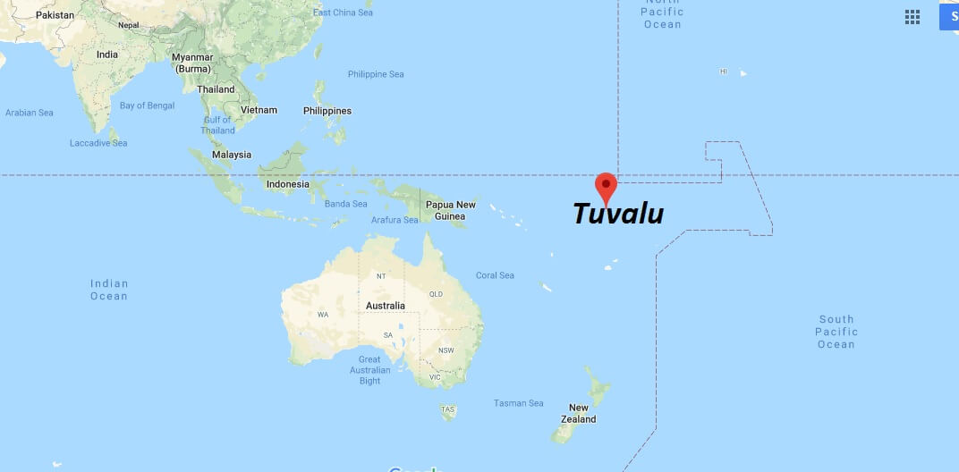 Tuvalu Map