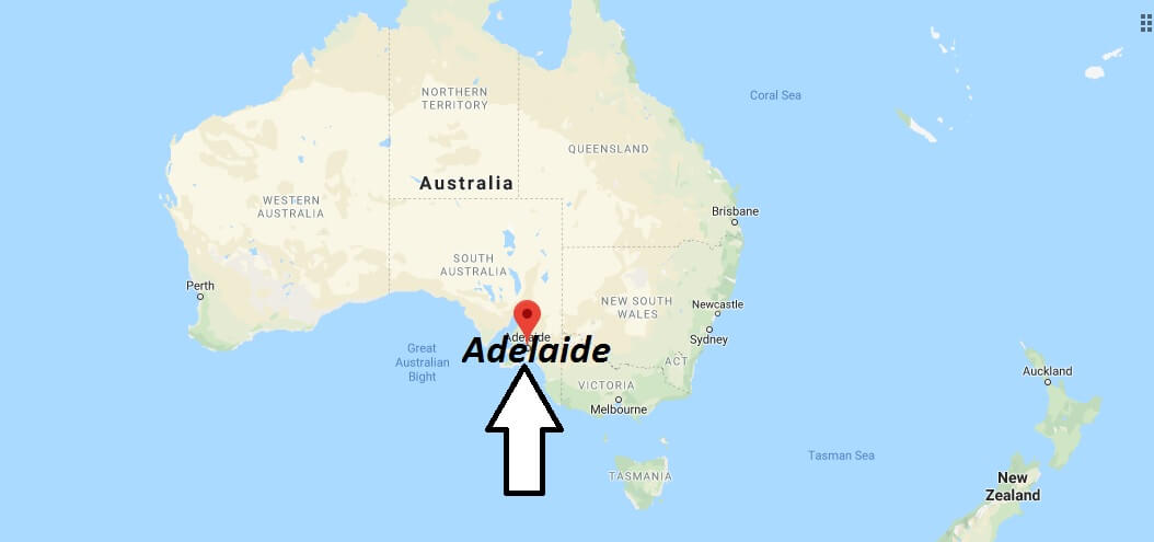 Where is Adelaide Located? What Country is Adelaide in? Adelaide Map