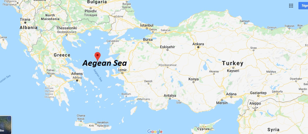Where is Aegean Sea? Where does the Aegean Sea start?