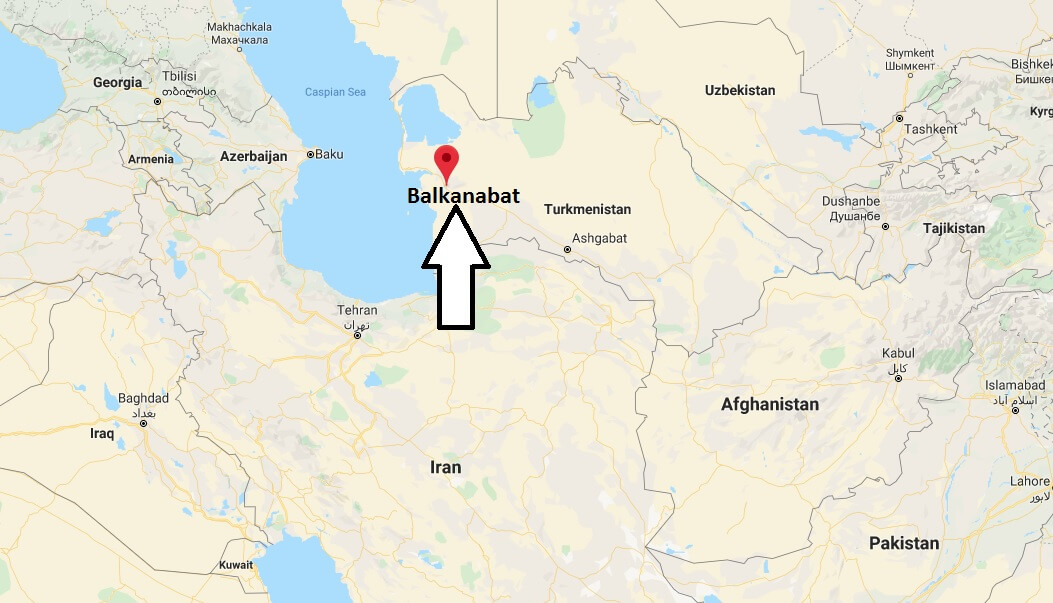 Where is Balkanabat Located? What Country is Balkanabat in? Balkanabat Map
