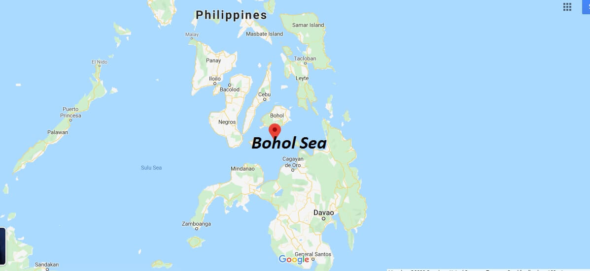 Where is Bohol Sea? What island is Bohol on?