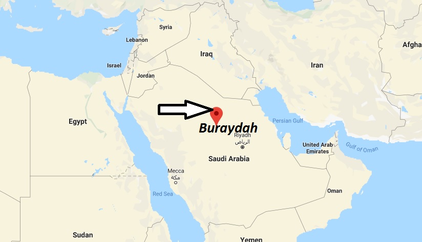 Where is Buraydah Located? What Country is Buraydah in? Buraydah Map