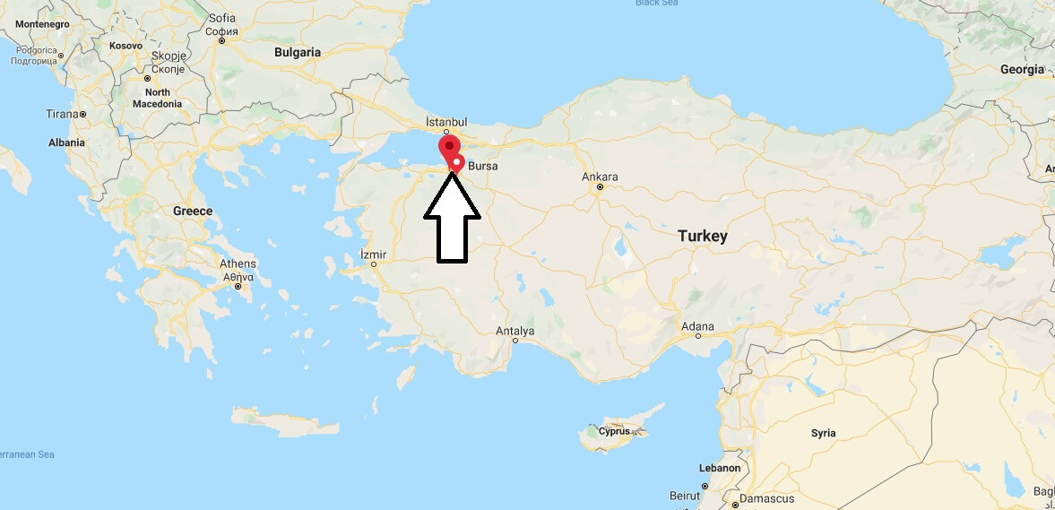 Where is Bursa Located? What Country is Bursa in? Bursa Map