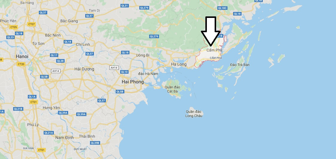 Where is Cẩm Phả Located? What Country is Cẩm Phả in? Cẩm Phả Map
