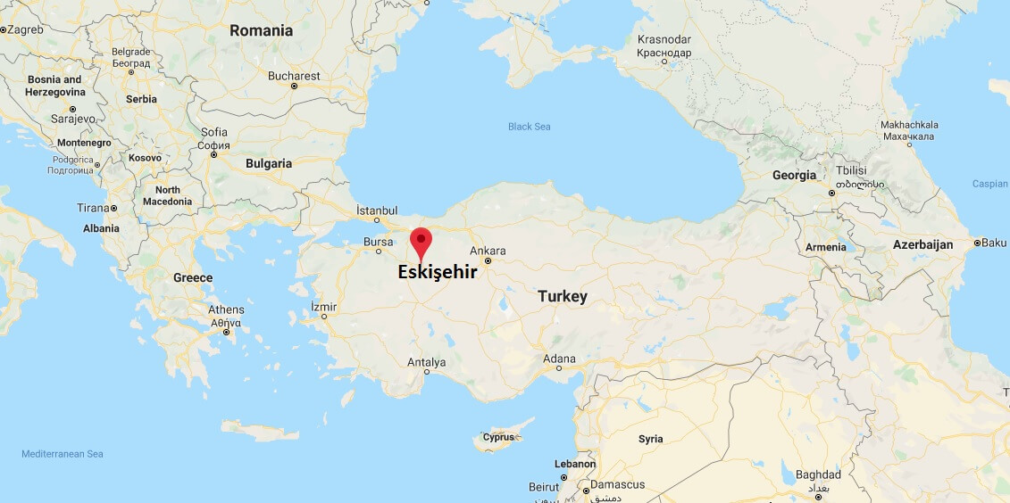 Where is Eskişehir Located? What Country is Eskişehir in? Eskişehir Map