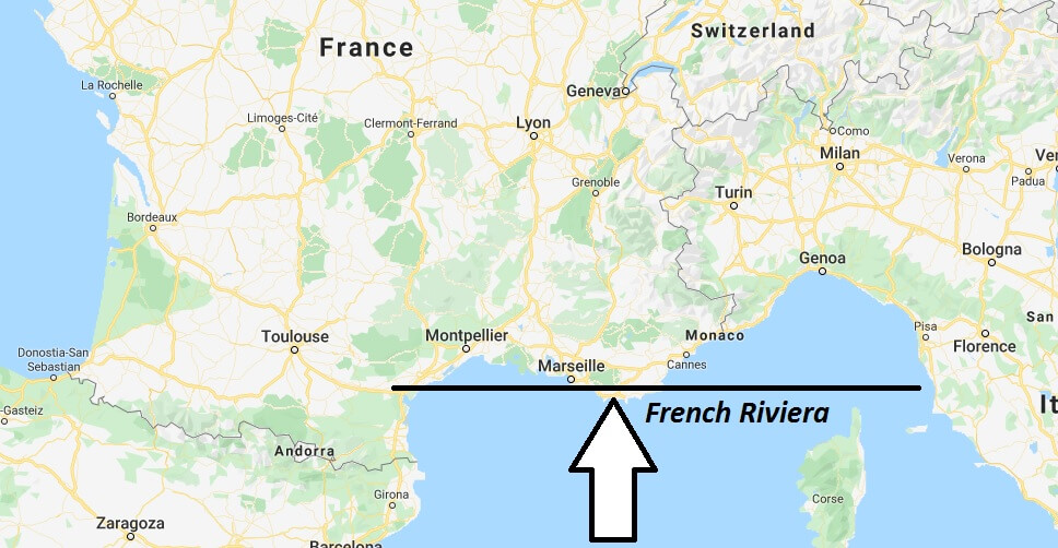 Where is French Riviera Located?