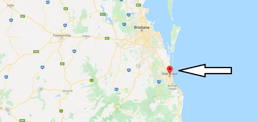 Where is Gold Coast Located? What Country is Gold Coast in? Gold Coast Map