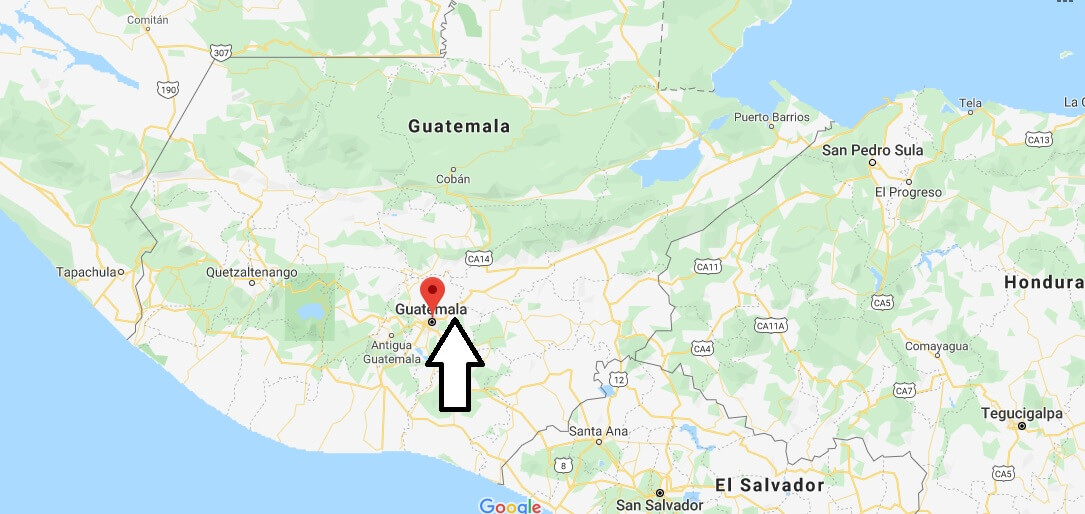 Where is Guatemala City Located? What Country is Guatemala City in? Guatemala City Map