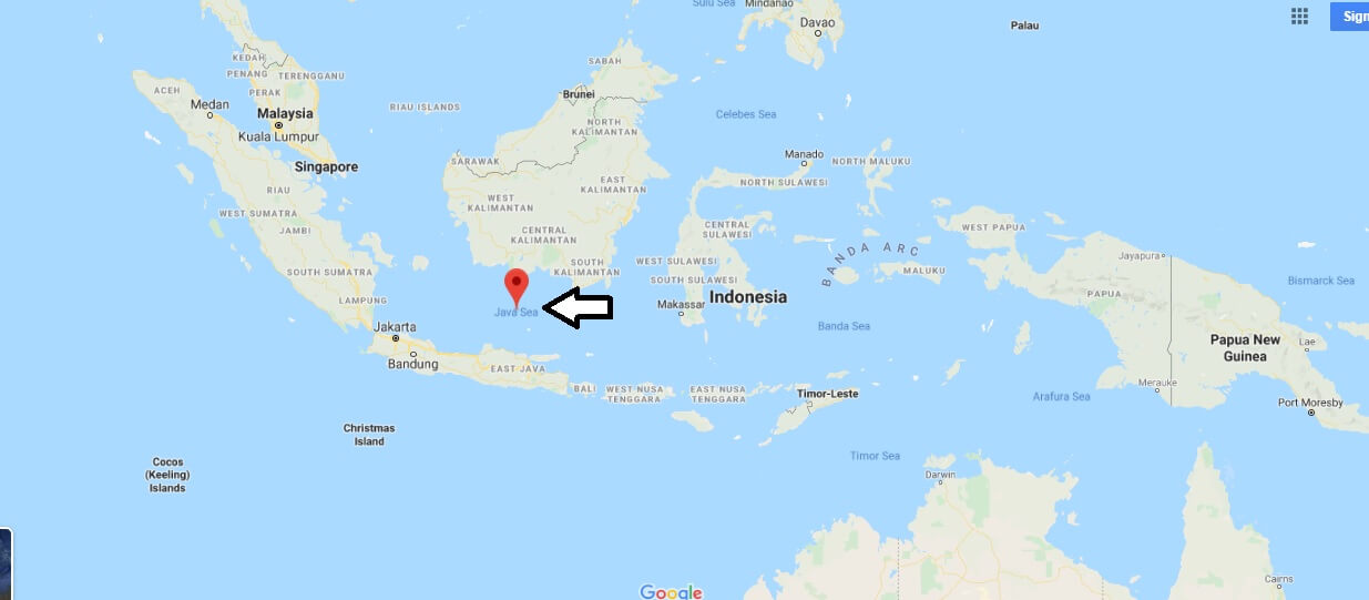 Where is Java Sea? Where was the Battle of Java Sea?
