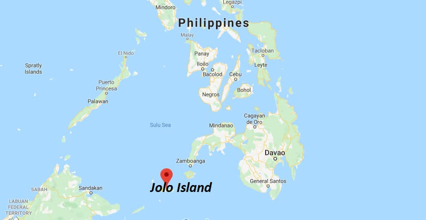 Where is Jolo Island Located? What Country is Jolo Island in? Jolo Island Map