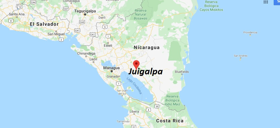 Where is Juigalpa Located? What Country is Juigalpa in? Juigalpa Map