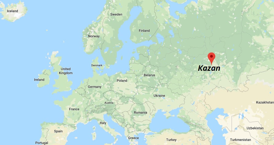 Where is Kazan Located? What Country is Kazan in? Kazan Map