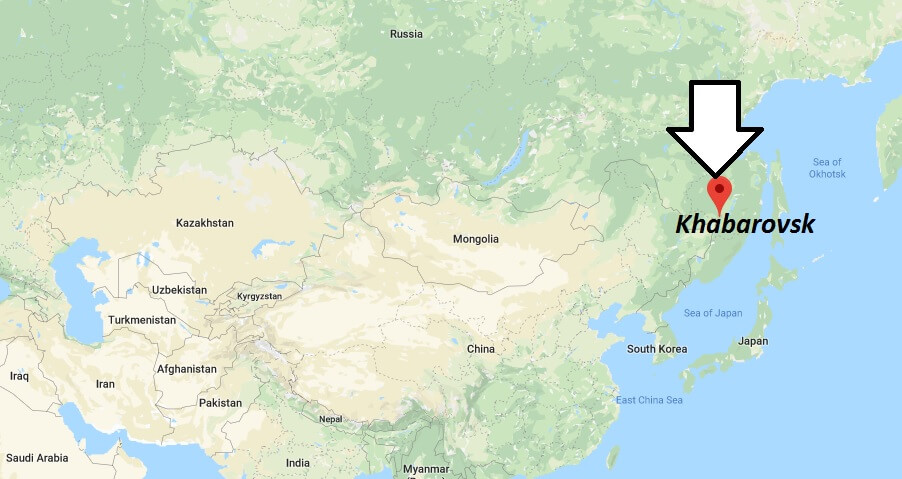 Where is Khabarovsk Located? What Country is Khabarovsk in? Khabarovsk Map
