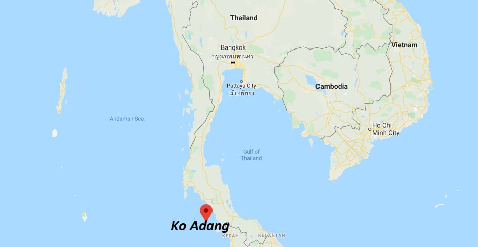 Where is Ko Adang Located? What Country is Ko Adang in? Ko Adang Map
